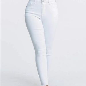 SHEIN White Denim jeans